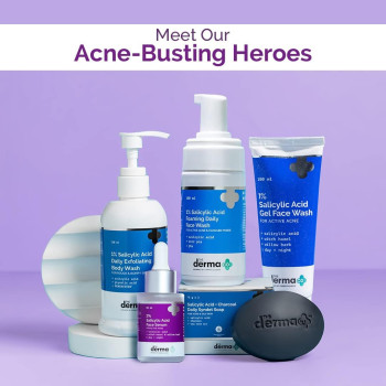 The Derma Co 2 Percentage Salicylic Acid Face Serum for Acne & Acne Marks, 30 ML