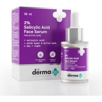 The Derma Co 2 Percentage Salicylic Acid Face Serum for Acne & Acne Marks, 30 ML