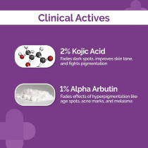The Derma Co 2 Percentage Kojic Acid Face Serum With 1 Percentage Alpha Arbutin & Niacinamide For Dark Spots & Pigmentation, 30 ML