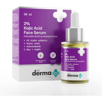 The Derma Co 2 Percentage Kojic Acid Face Serum With 1 Percentage Alpha Arbutin & Niacinamide For Dark Spots & Pigmentation, 30 ML