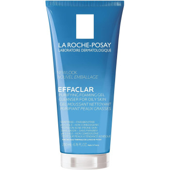 La Roche Posay Effaclar Purifying Foaming Gel, 200 ML (Pack of 1)