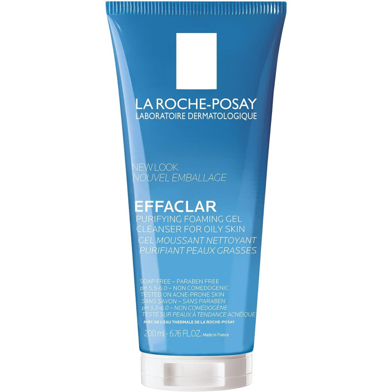 La Roche Posay Effaclar Purifying Foaming Gel, 200 ML (Pack of 1)