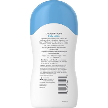 Cetaphil Daily Lotion with Organic Calendula Hypoallergenic Sweet Almond & Sunflower Oils, 200 ML