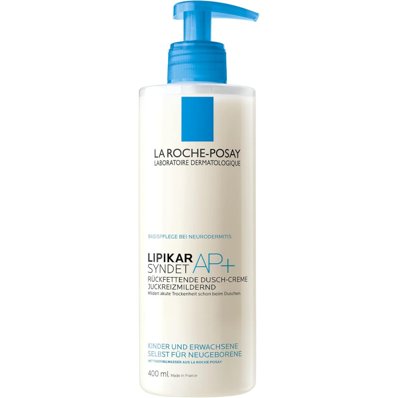La Roche Posay Lipikar Syndet Cleansing Body Cream Gel, 400 ML