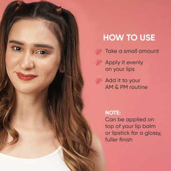 Dot & Key Lip Plumping Sleeping Mask Vitamin C + E, Tinted Lip Balm for Dry Lips, 15 ML