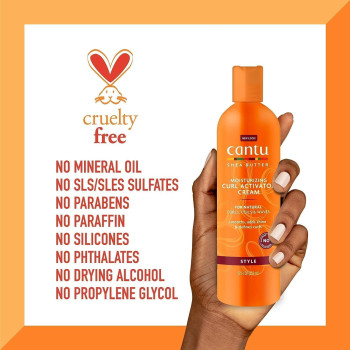 Cantu Shea Butter Curl Activator Cream, 355 ML (Pack of 1)
