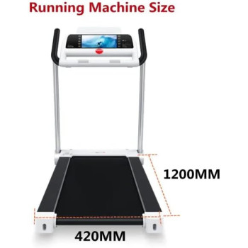 HELIOS FITNESS Portable Folding Treadmills for Home, Max 3 HP Running Walking Motorized Home Use Treadmill, 1 Year Frame Warranty