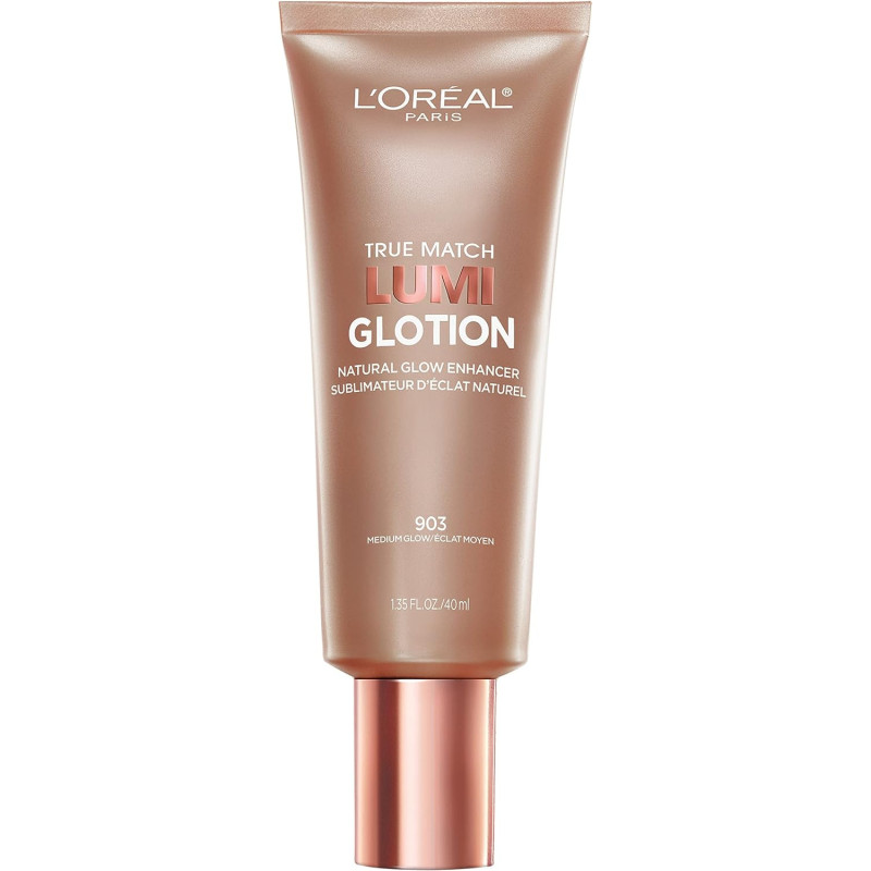 L’Oreal Paris Makeup True Match Lumi Glotion Natural Glow Enhancer Lotion, Medium, 1.35 Oz