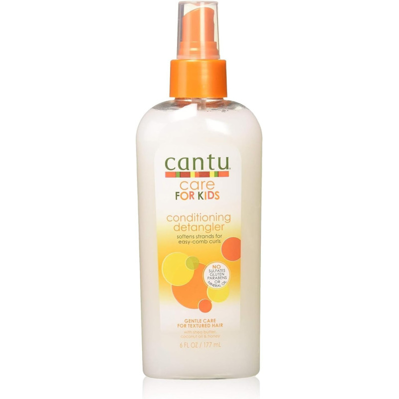 Cantu Care For Kids Conditioning Detangle Pump, 177 ML, 6 Oz (2 Pack)