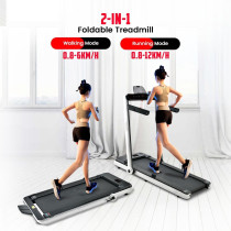 HELIOS FITNESS -2-in-1 Treadmill Machine, Walking Pad & Running Pad with Remote Control and Bluetooth Speaker, 1.5 HP Motor (3 HP Peak)