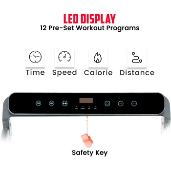 HELIOS FITNESS -2-in-1 Treadmill Machine, Walking Pad & Running Pad with Remote Control and Bluetooth Speaker, 1.5 HP Motor (3 HP Peak)