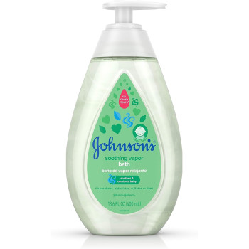 Johnson's Baby Soothing Vapor Bath 13.6 Oz, 400ML