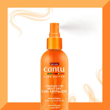 Cantu Comeback Curl Next Day Curl Revitalizer, 12 Fl Oz