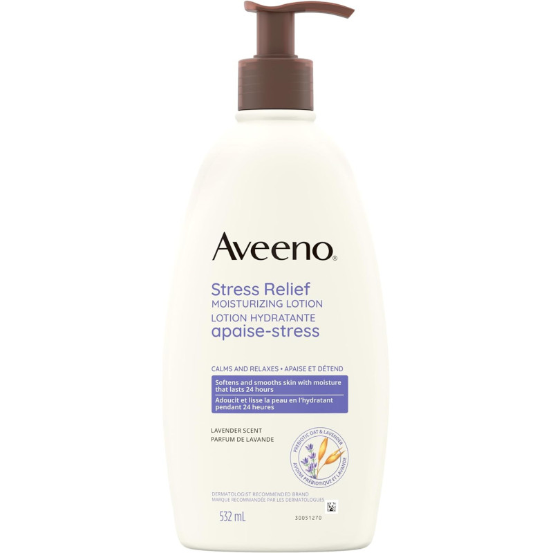 Aveeno Stress Relief Moisturizing Lotion, 532 ML