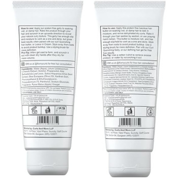 FIX MY CURLS Curl Quenching Moisture Bundle For Curly And Wavy Hair, 50 G Each