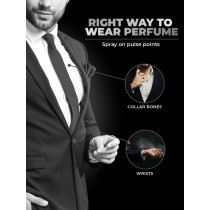 Beardo Whisky Smoke Perfume for Men, Date Night Fragrance Body Spray for Men, 100 ML