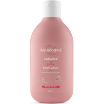 Aqualogica Radiance+ Silky Body Lotion for Men & Women With Watermelon & Niacinamide - For Dehydrated & Dry Skin, 300 ML