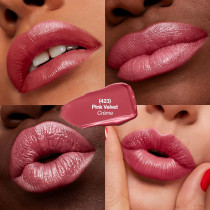 REVLON Lipstick, Super Lustrous Lipstick, Creamy Formula For Soft, 423 Pink Velvet, 0.15 Oz