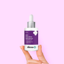 The Derma Co 10 Percentage Cica Glow Face Serum with Tranexamic Acid & Kojic Acid for Glowing Skin, 30 ML