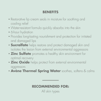 Avene Cicalfate Baume Levres, 10ML