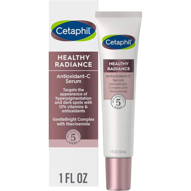 Cetaphil Face Serum, Healthy Radiance Antioxidant-C Serum, 1 Oz