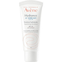 Eau Thermale Avene Hydrance UV Light Hydrating Cream SPF30 - Adapted to Normal to Combination Sensitive Skin, 40 ML Tube