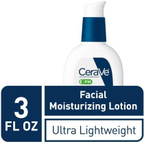 CeraVe PM Facial Moisturizing Lotion, 3 Fl Oz, 89 ML (Pack of 1)