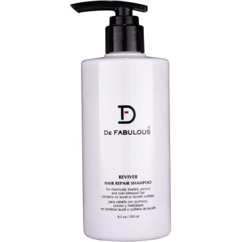 De Fabulous Shampoo and Conditioner Reviver Set Sulfate Free for Keratin Treatment, 8 Oz