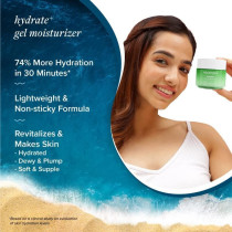 Aqualogica Hydrate+ Gel Moisturizer with Coconut Water & Hyaluronic Acid for Deep Hydration, 100 G