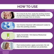 The Derma Co 30 Percentage AHA + 2 Percentage BHA Face Peeling Solution, 30 ML