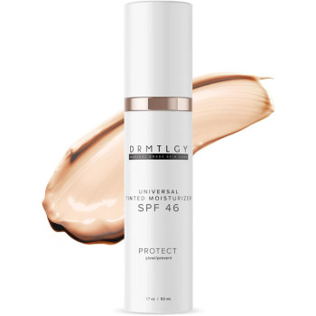 DRMTLGY Anti-Aging Tinted Moisturizer with SPF 46, 1.8 Oz