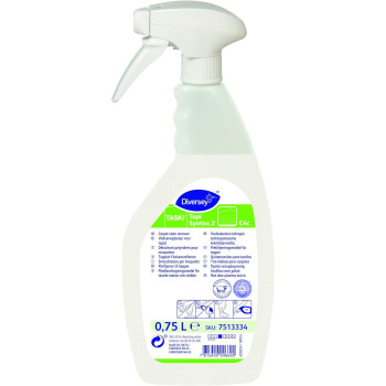 Diversey Tapi Spotex 2 (750 ML) Professional Strength Carpet and Upholstery Stain Remover Cleaner