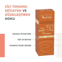 Eau Thermale Avene B - Protect SPF 50+ Sun Care for Beautiful and Protected Skin Every Day - 30 ML Tube