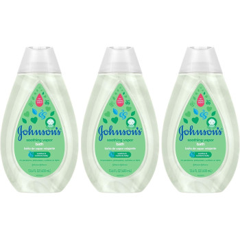 Johnson's Baby Bath 13.6 Oz Vapor (Pack of 3)