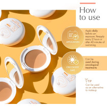 Avene Sand Haute Protection Compact Powder With SPF 50 Plus, 10 G