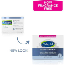 Cetaphil Deep Hydration Healthy Glow Daily Face Cream, 1.7 Oz, Blue