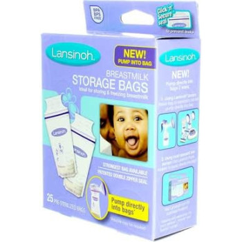 Lansinoh Breast Milk Storage Bags, 50 Count