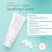 Avene Eau Thermale Cleanance Hydra Soothing Cream, 40 ML