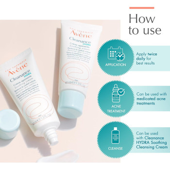 Avene Eau Thermale Cleanance Hydra Soothing Cream, 40 ML