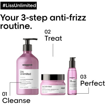 Liss Unlimited Smoothness Mask Long-Lasting Frizz & Humidity Defense With Prokeratin, 250 ML