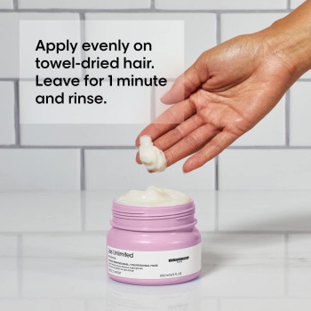 Liss Unlimited Smoothness Mask Long-Lasting Frizz & Humidity Defense With Prokeratin, 250 ML