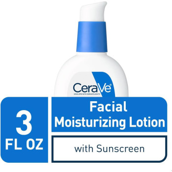 CeraVe Facial Moisturizing Lotion AM SPF 30, 3 Oz, Fragrance Free