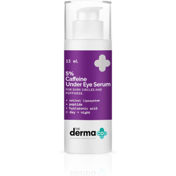 The Derma Co 5 Percentage Caffeine Under Eye Serum for Dark Circles & Puffiness