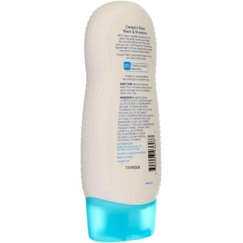 Cetaphil Baby Wash and Shampoo with Organic Calendula, 7.8 Oz (Pack of 2)