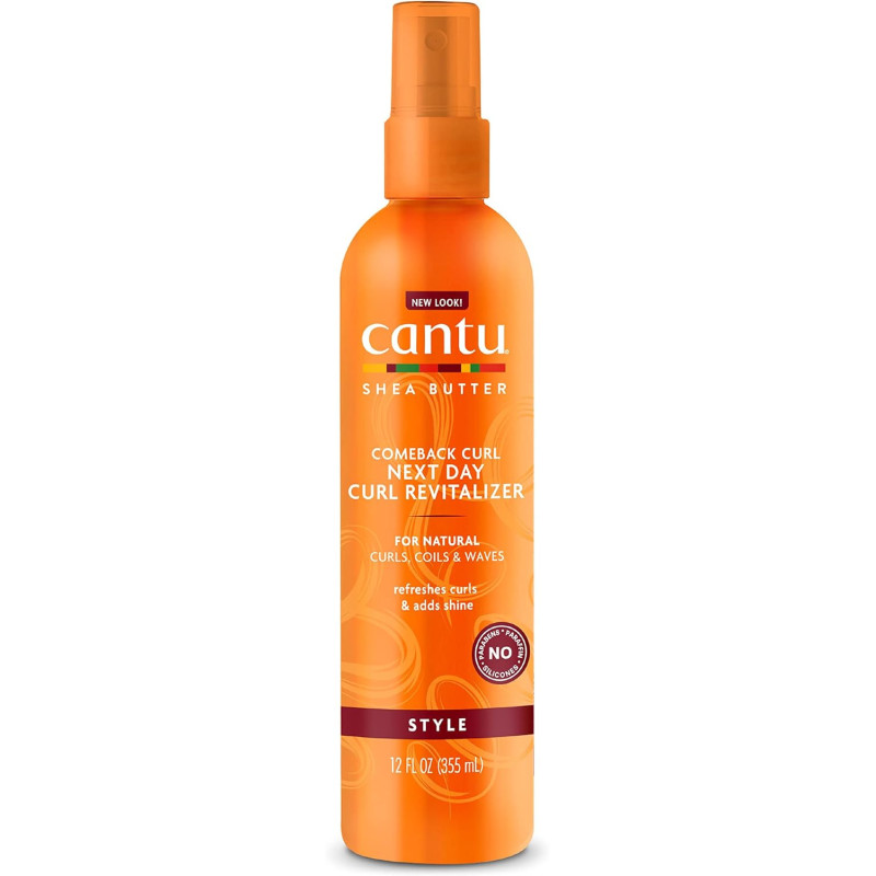 Cantu Shea Butter For Natural Hair Comeback Curl Next Day Revitalizer, 355 ML