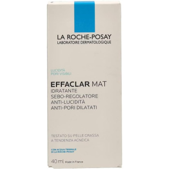 La Roche Posay EFFACLAR MAT hydratant Sebo-Regulateur, 40 ML