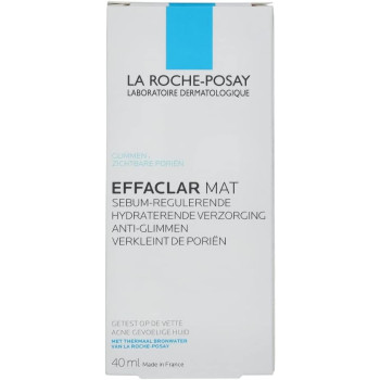 La Roche Posay EFFACLAR MAT hydratant Sebo-Regulateur, 40 ML