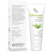 FIXDERMA Cleovera cream, Skin moisturizer with Aloe vera, reduces inflammation & redness, soothing & hydrating cream, 60 G