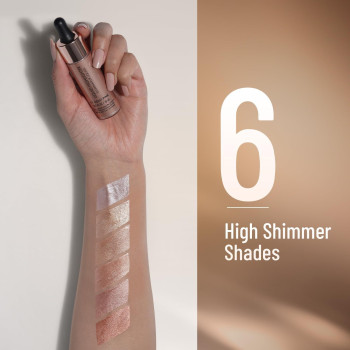 SWISS BEAUTY Drop & Glow Liquid Highlighter For Face Makeup, 18ML