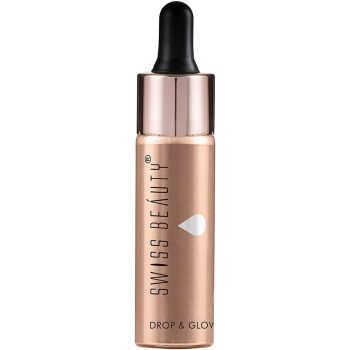 SWISS BEAUTY Drop & Glow Liquid Highlighter For Face Makeup, 18ML